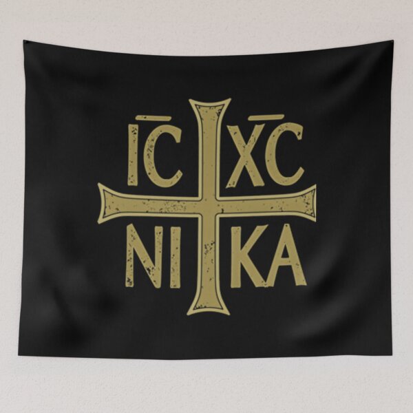 Aperçu de l'œuvre IC XC NIKA Croix orthodoxe Christianisme oriental créée et vendue par RobertFJr.