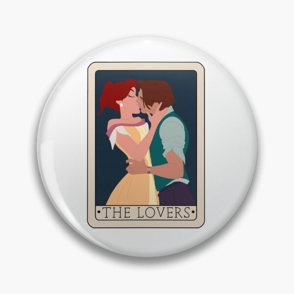 Item preview, Anastasia and Dimitri The Lovers Tarot Card designed and sold by FreeOrca.