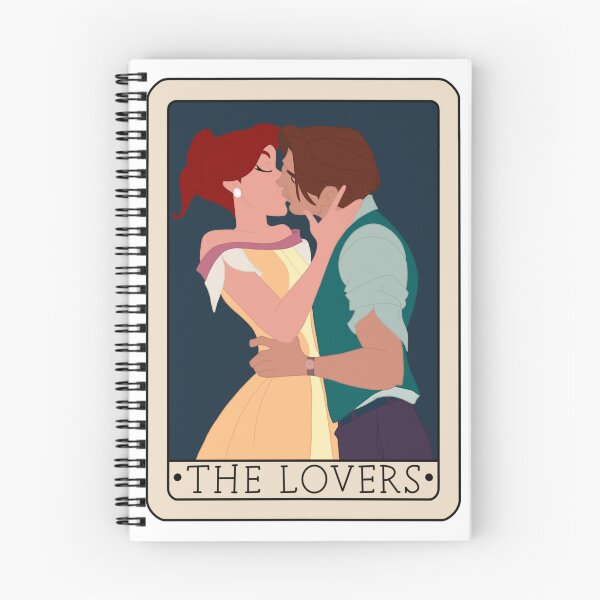 Item preview, Anastasia and Dimitri The Lovers Tarot Card designed and sold by FreeOrca.
