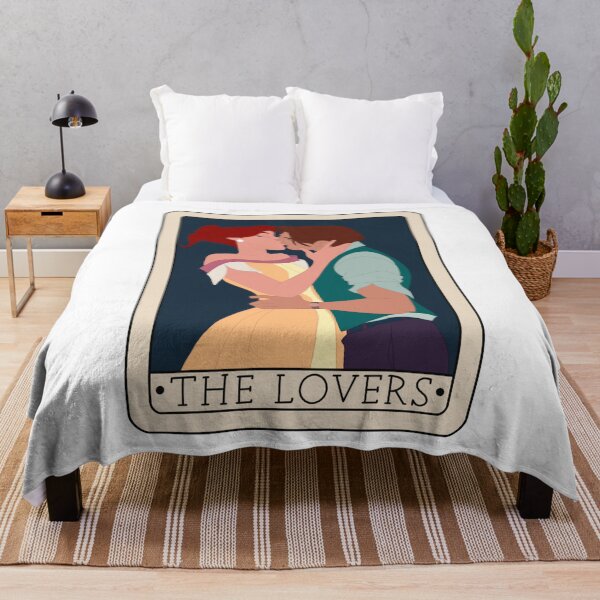 Item preview, Anastasia and Dimitri The Lovers Tarot Card designed and sold by FreeOrca.