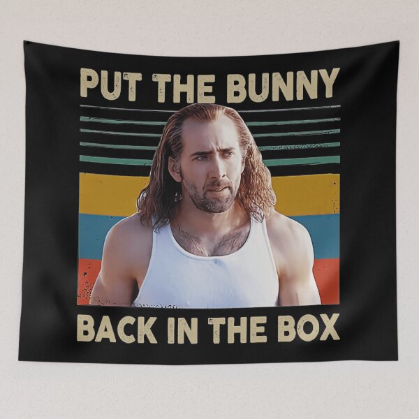 Item preview, Nicholas Cage - Put the bunny back in the box  designed and sold by myhero2699.