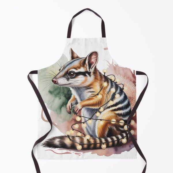 Item preview, Numbat Wrapped in Christmas Lights | Australian Native Animal designed and sold by Wennebabs.