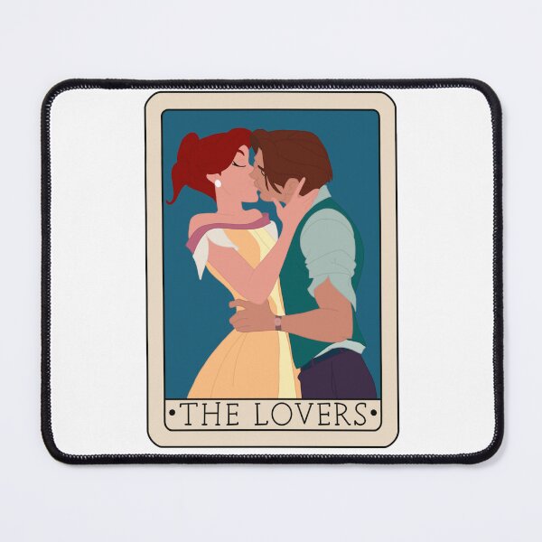 Item preview, Anastasia and Dimitri The Lovers Tarot Card designed and sold by FreeOrca.
