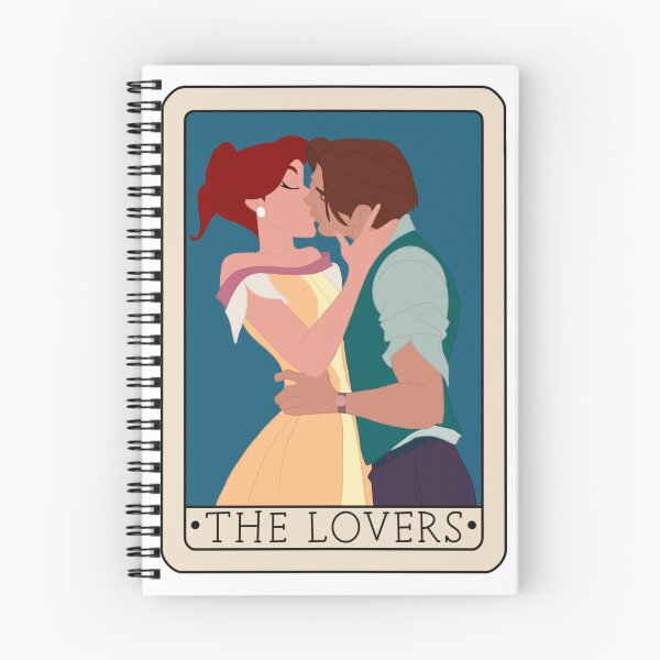 Item preview, Anastasia and Dimitri The Lovers Tarot Card designed and sold by FreeOrca.