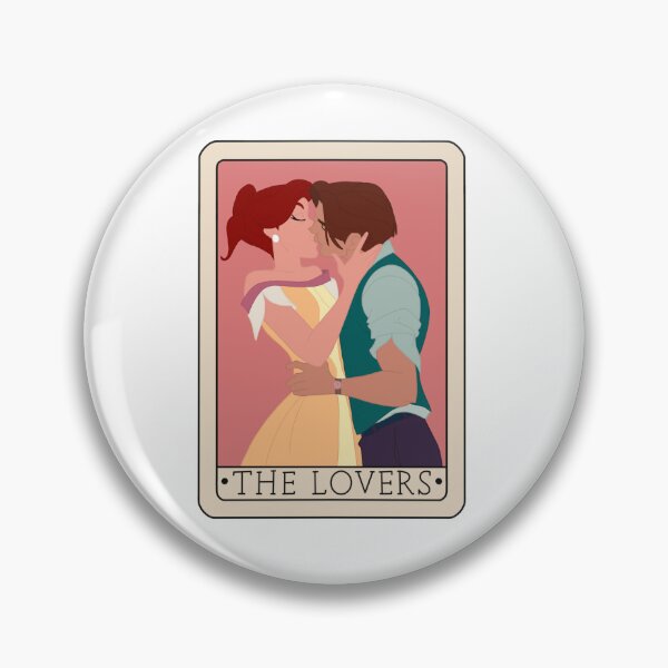 Item preview, Anastasia and Dimitri The Lovers Tarot Card designed and sold by FreeOrca.