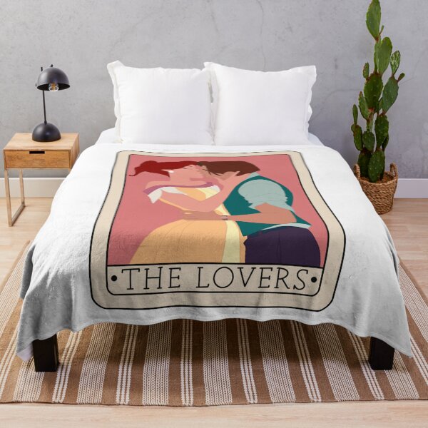 Item preview, Anastasia and Dimitri The Lovers Tarot Card designed and sold by FreeOrca.