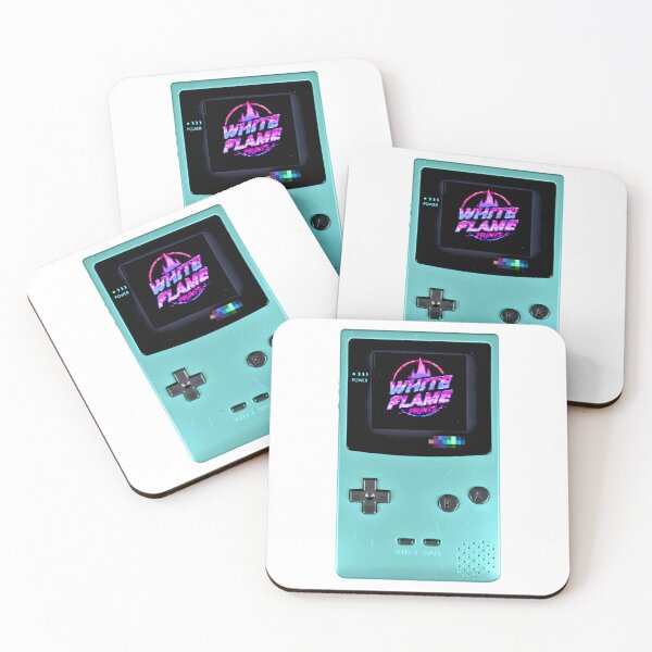 Item preview, Classic TEAL Handheld Gaming Console | Retro '90s Gamer Nostalgia Gift designed and sold by WHITE FLAME PRINTS.