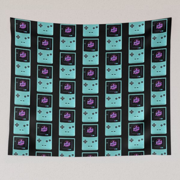 Item preview, Classic TEAL Handheld Gaming Console | Retro '90s Gamer Nostalgia Gift designed and sold by WHITE FLAME PRINTS.