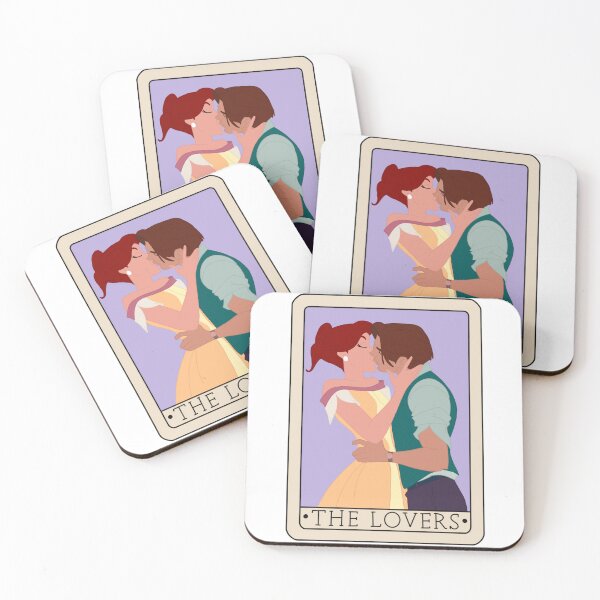 Item preview, Anastasia and Dimitri The Lovers Tarot Card designed and sold by FreeOrca.