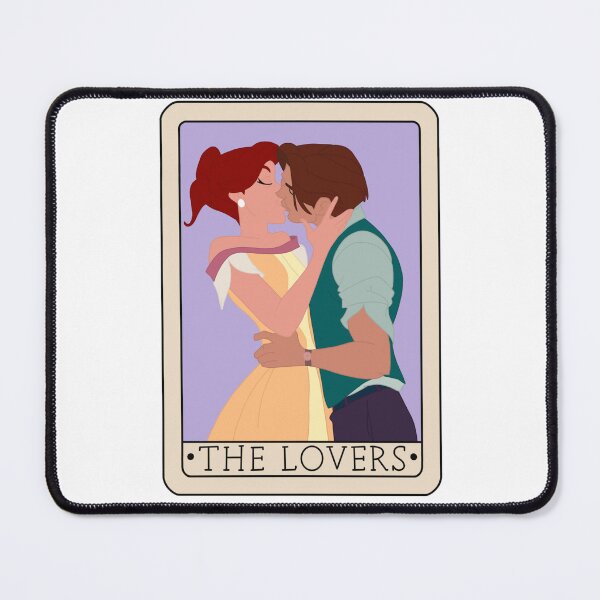 Item preview, Anastasia and Dimitri The Lovers Tarot Card designed and sold by FreeOrca.