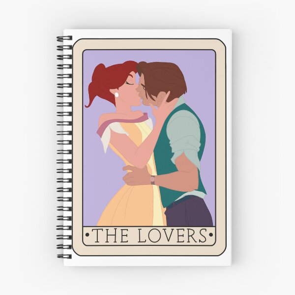 Item preview, Anastasia and Dimitri The Lovers Tarot Card designed and sold by FreeOrca.