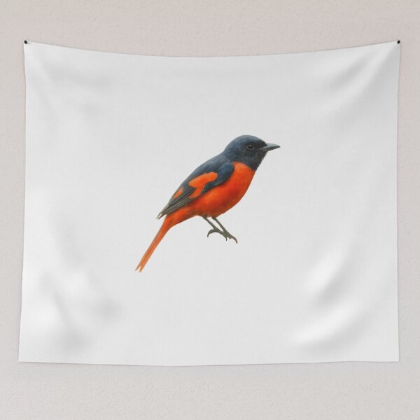 Item preview, Scarlet Minivet (Pericrocotus speciosus) designed and sold by HOMETOWN86.