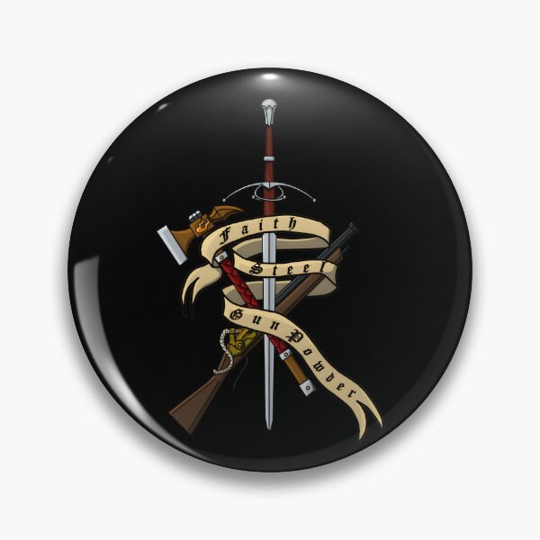 Item preview, Faith Steel and Gunpowder Western Motto designed and sold by RobertFJr.