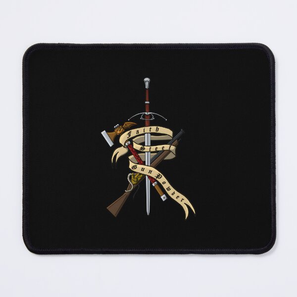 Item preview, Faith Steel and Gunpowder Western Motto designed and sold by RobertFJr.