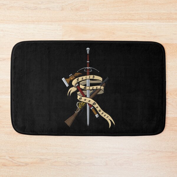 Item preview, Faith Steel and Gunpowder Western Motto designed and sold by RobertFJr.
