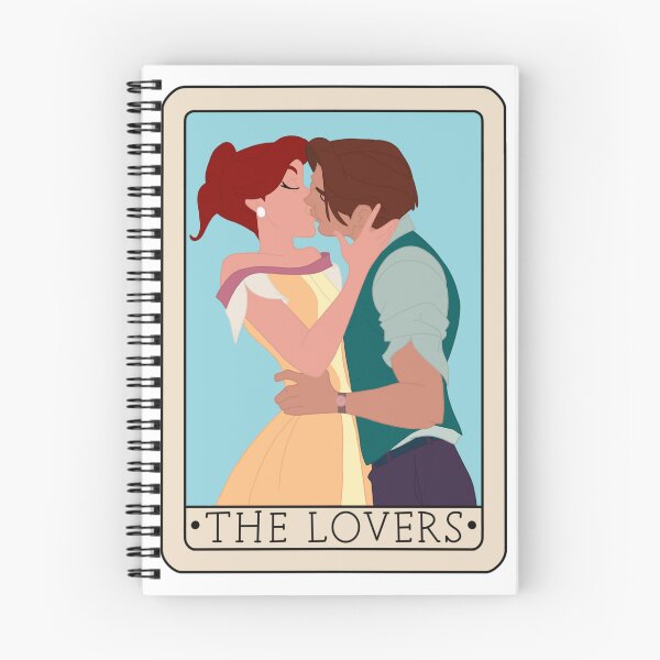 Item preview, Anastasia and Dimitri The Lovers Tarot Card designed and sold by FreeOrca.