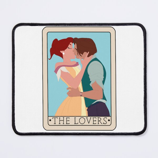 Item preview, Anastasia and Dimitri The Lovers Tarot Card designed and sold by FreeOrca.