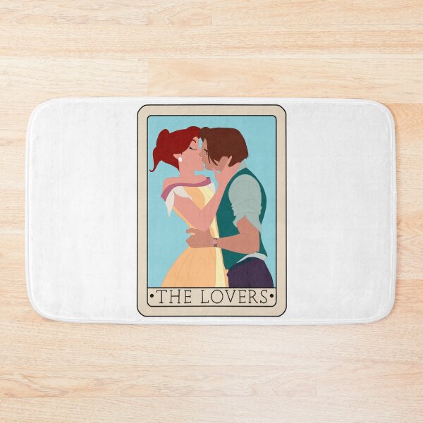 Item preview, Anastasia and Dimitri The Lovers Tarot Card designed and sold by FreeOrca.