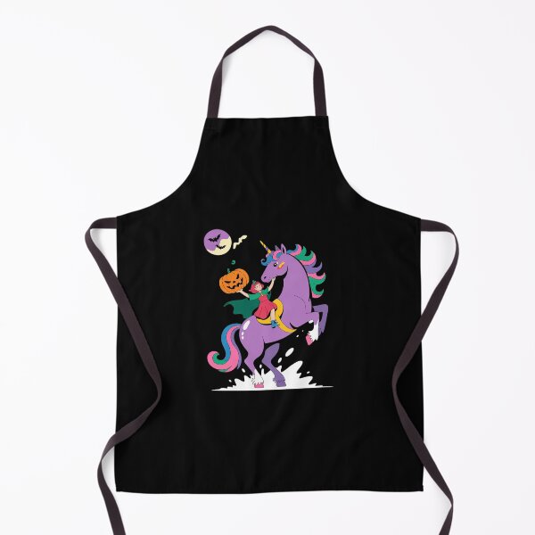 Item preview, Unicorn Halloween Headless Horseman Pumpkin Head  designed and sold by GGrizeldaRivas.