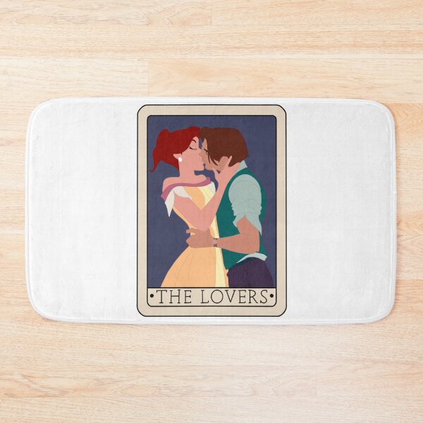 Item preview, Anastasia and Dimitri The Lovers Tarot Card designed and sold by FreeOrca.