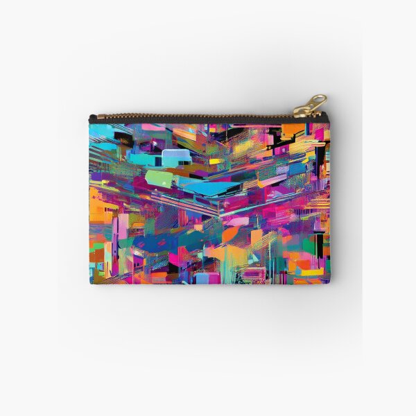 Item preview, Glitch Surreal Chaos Multicolored Art designed and sold by CharlottePlaceArt.
