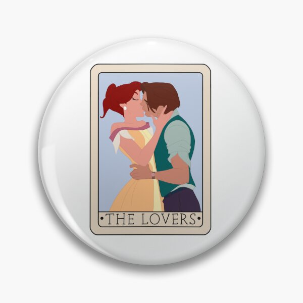 Item preview, Anastasia and Dimitri The Lovers Tarot Card designed and sold by FreeOrca.