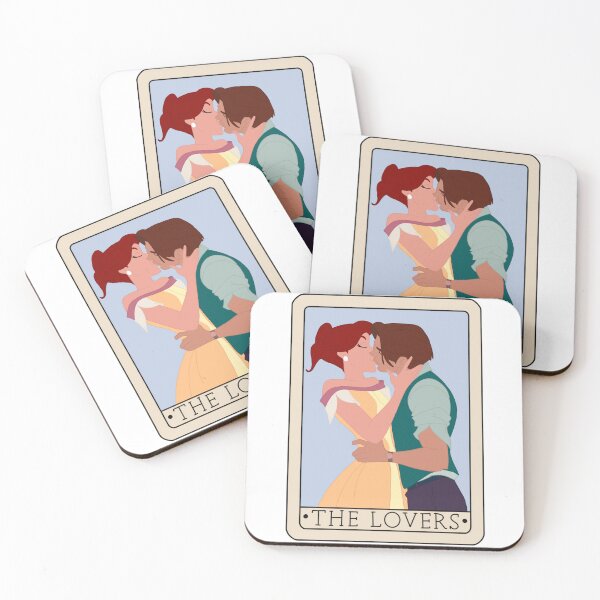 Item preview, Anastasia and Dimitri The Lovers Tarot Card designed and sold by FreeOrca.