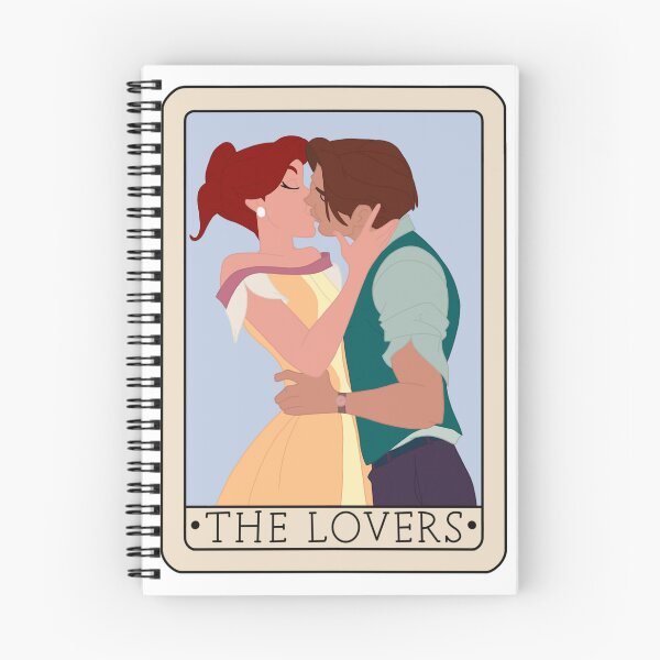 Item preview, Anastasia and Dimitri The Lovers Tarot Card designed and sold by FreeOrca.