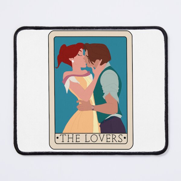 Item preview, Anastasia and Dimitri The Lovers Tarot Card designed and sold by FreeOrca.