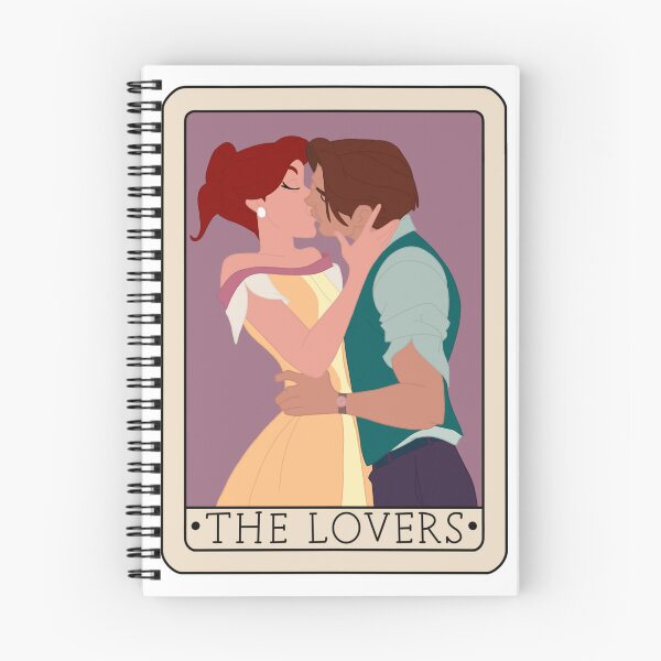 Item preview, Anastasia and Dimitri The Lovers Tarot Card designed and sold by FreeOrca.