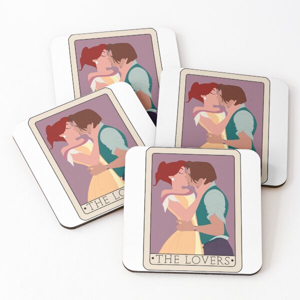 Item preview, Anastasia and Dimitri The Lovers Tarot Card designed and sold by FreeOrca.