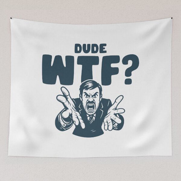 Item preview, Dude WTF designed and sold by TeeCodes.