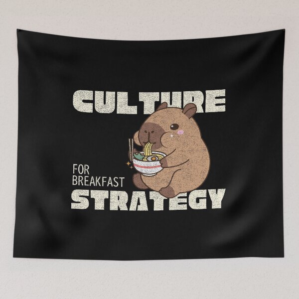 Item preview, Culture Eats Strategy For Breakfast designed and sold by bettercolors.