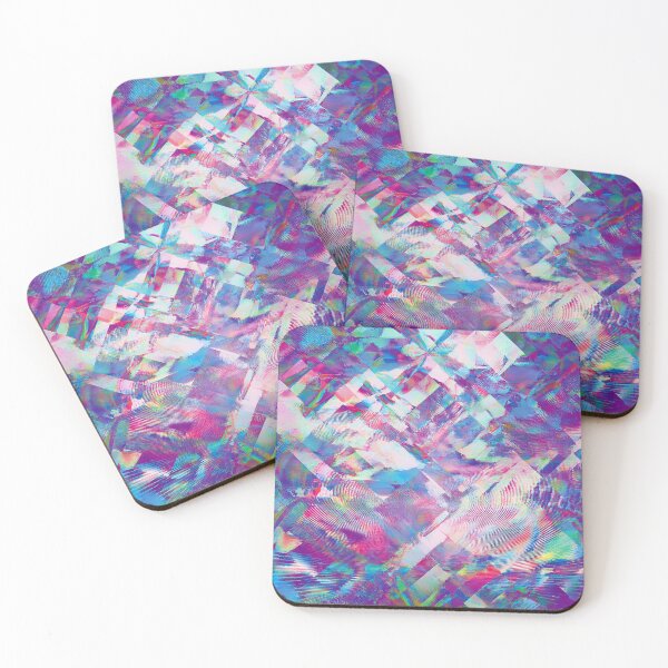 Item preview, Glitch Surreal Chaos Multicolored Art designed and sold by CharlottePlaceArt.