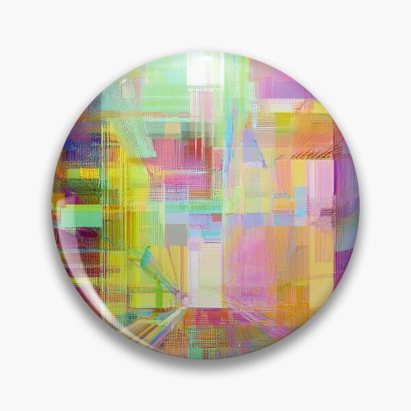 Item preview, Glitch Surreal Chaos Multicolored Art designed and sold by CharlottePlaceArt.