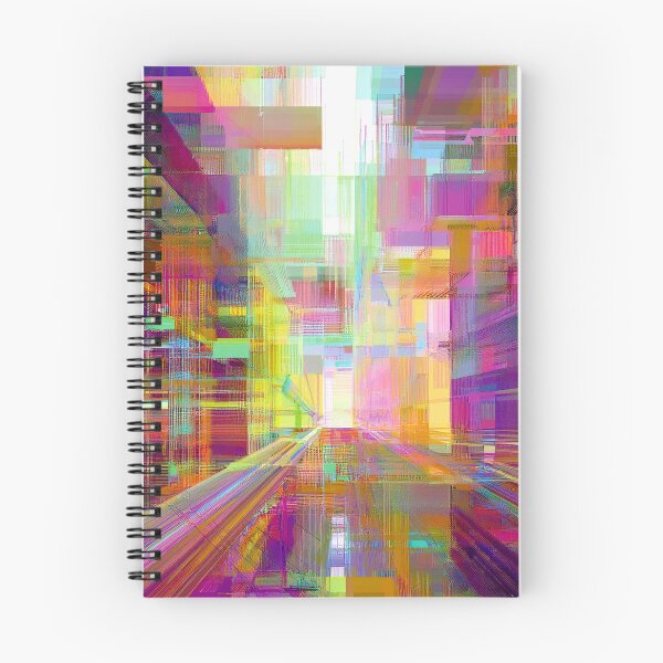 Item preview, Glitch Surreal Chaos Multicolored Art designed and sold by CharlottePlaceArt.