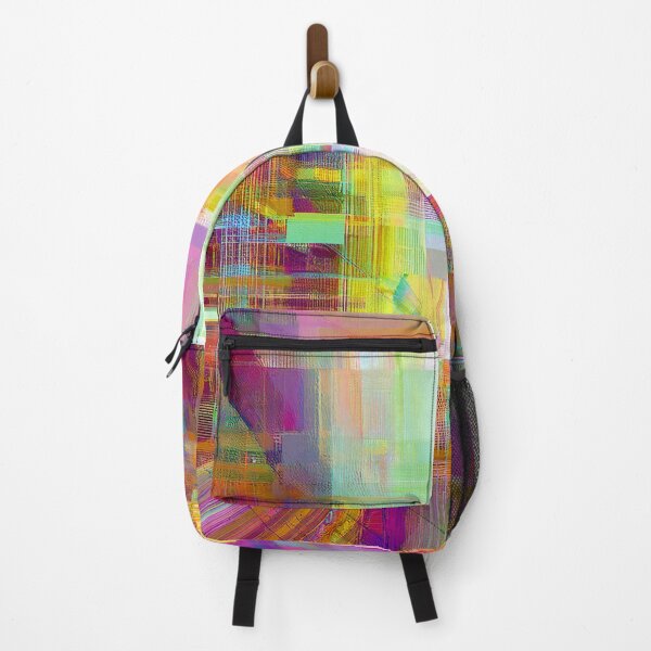 Item preview, Glitch Surreal Chaos Multicolored Art designed and sold by CharlottePlaceArt.