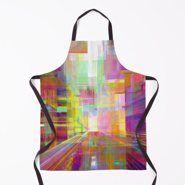 Item preview, Glitch Surreal Chaos Multicolored Art designed and sold by CharlottePlaceArt.