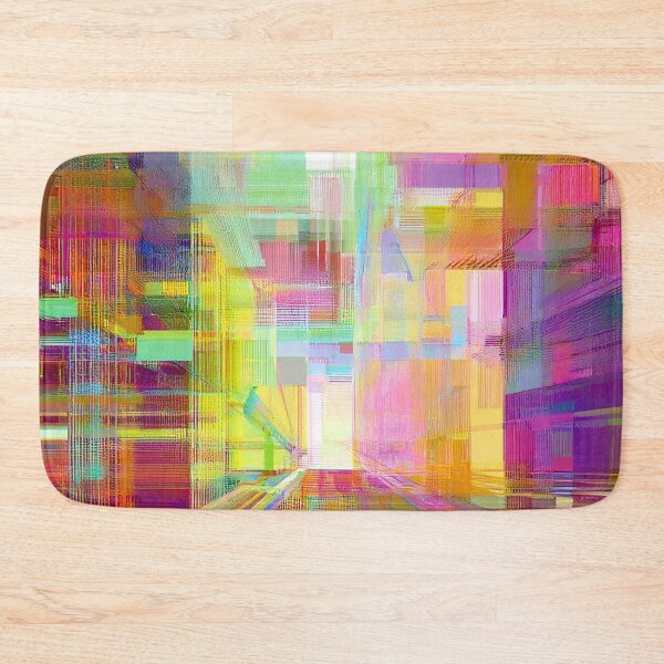 Item preview, Glitch Surreal Chaos Multicolored Art designed and sold by CharlottePlaceArt.