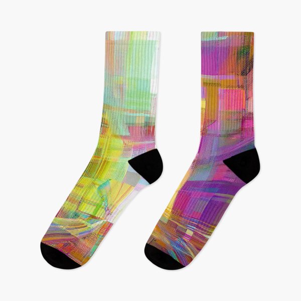 Item preview, Glitch Surreal Chaos Multicolored Art designed and sold by CharlottePlaceArt.