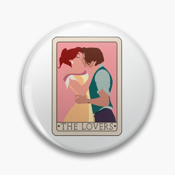 Item preview, Anastasia and Dimitri The Lovers Tarot Card designed and sold by FreeOrca.