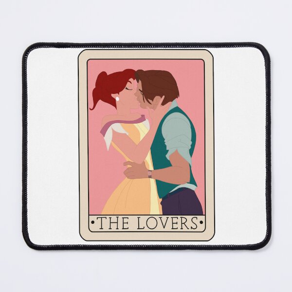 Item preview, Anastasia and Dimitri The Lovers Tarot Card designed and sold by FreeOrca.