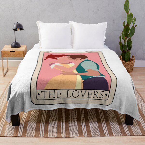 Item preview, Anastasia and Dimitri The Lovers Tarot Card designed and sold by FreeOrca.