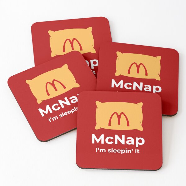Item preview, McNap Parody t-Shirt | Funny Fast Food Sleep Shirt designed and sold by PrincessStudio.