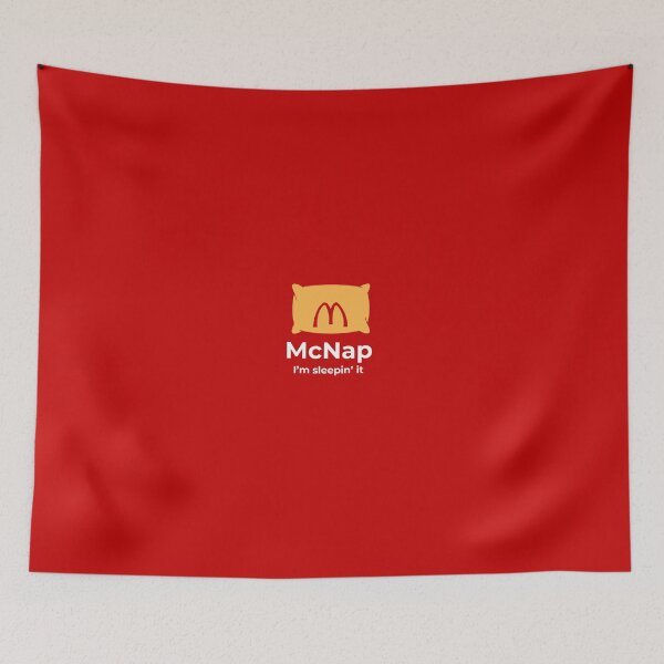 Item preview, McNap Parody t-Shirt | Funny Fast Food Sleep Shirt designed and sold by PrincessStudio.