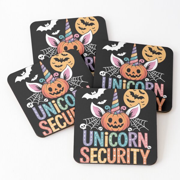 Item preview, Unicorn Lover Security Halloween Unicorn Horn Horror Pumpkin  designed and sold by GGrizeldaRivas.