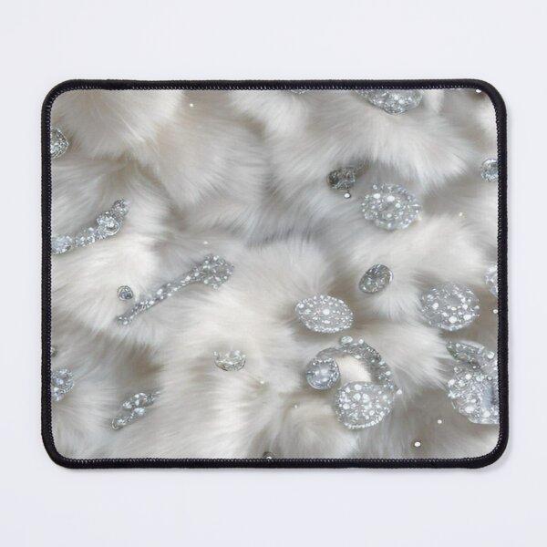 Item preview, Scattered Diamonds On White Fur designed and sold by Demetria Matthews.