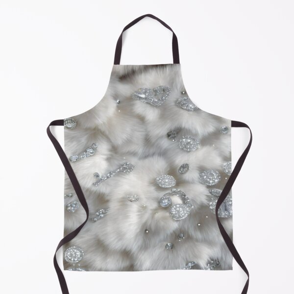 Item preview, Scattered Diamonds On White Fur designed and sold by Demetria Matthews.