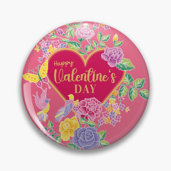 Item preview, Valentine's Day Greeting With Batik Rose designed and sold by YoungLWorkshop.