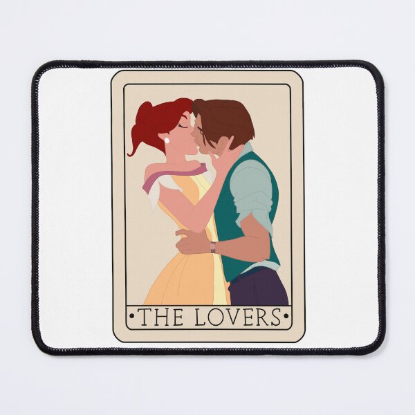 Item preview, Anastasia and Dimitri The Lovers Tarot Card designed and sold by FreeOrca.